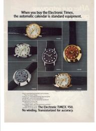 1971 Timex Electric Ad